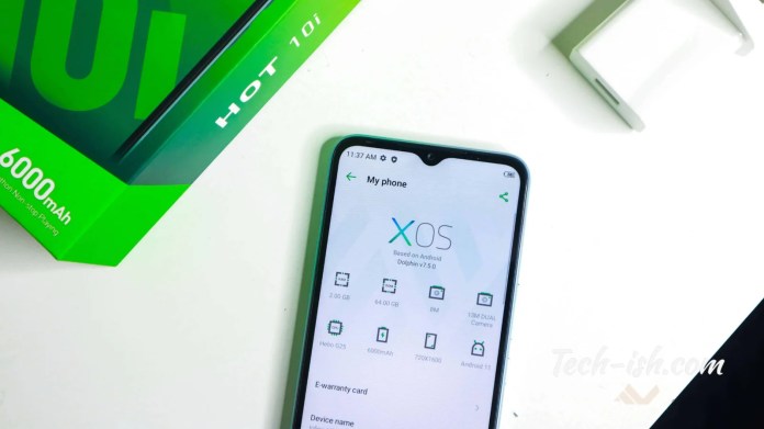 Standout Features Of The Infinix HOT 10i