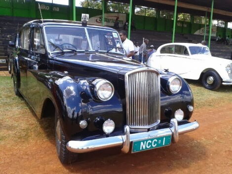 Special Rolls Royce Kananu Used at Her Swearing-In Ceremony