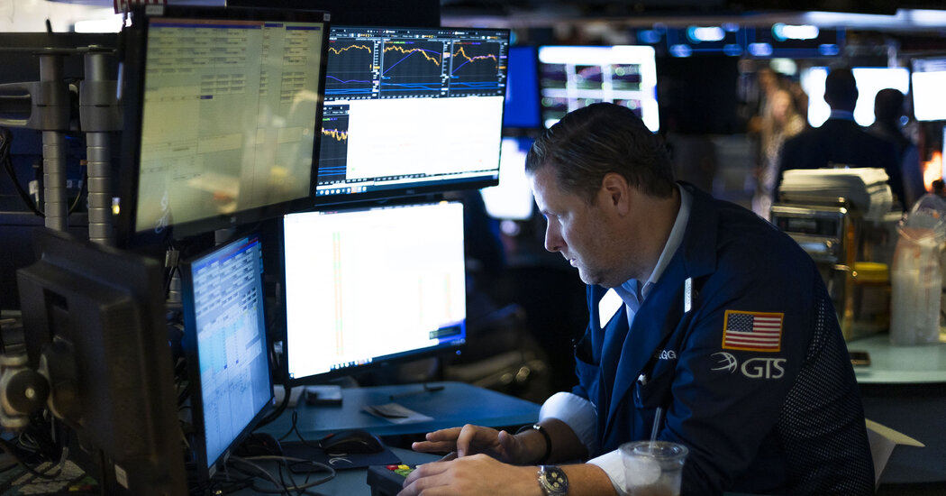 Stocks tumble in worst day in months, as tech shares slide and bond yields climb.