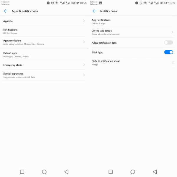 App and Notifications