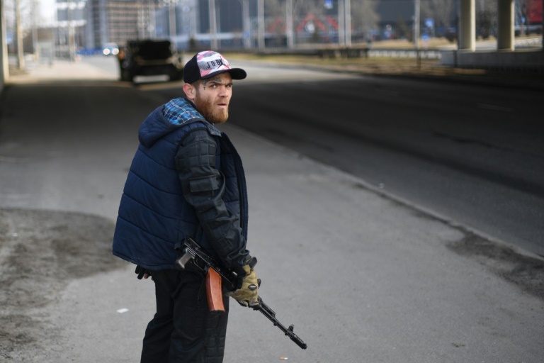 Kyiv's ragtag volunteer force fights stealth invader » Capital News