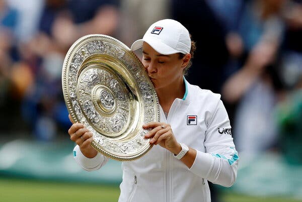 Ashleigh Barty won Wimbledon in July and arrived in New York fresh off winning the Western & Southern Open.