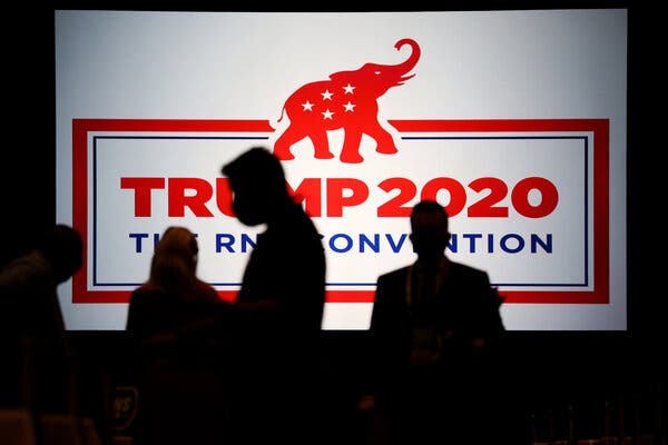 The Charlotte Convention Center’s Richardson Ballroom in Charlotte, N.C. on Monday morning.