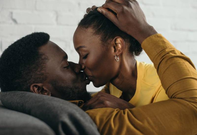 Is kissing un-African or a global display of affection? Eve woman