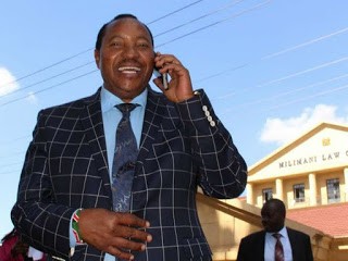 Ferdinand Waititu is among those whose phone conversation with Mike Sonko was recorded and released to the public 