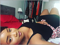 KATHY KIUNA’s daughter, STEPHANIE, poses NAKED, she was impregnated by her white boyfriend (PHOTO)
