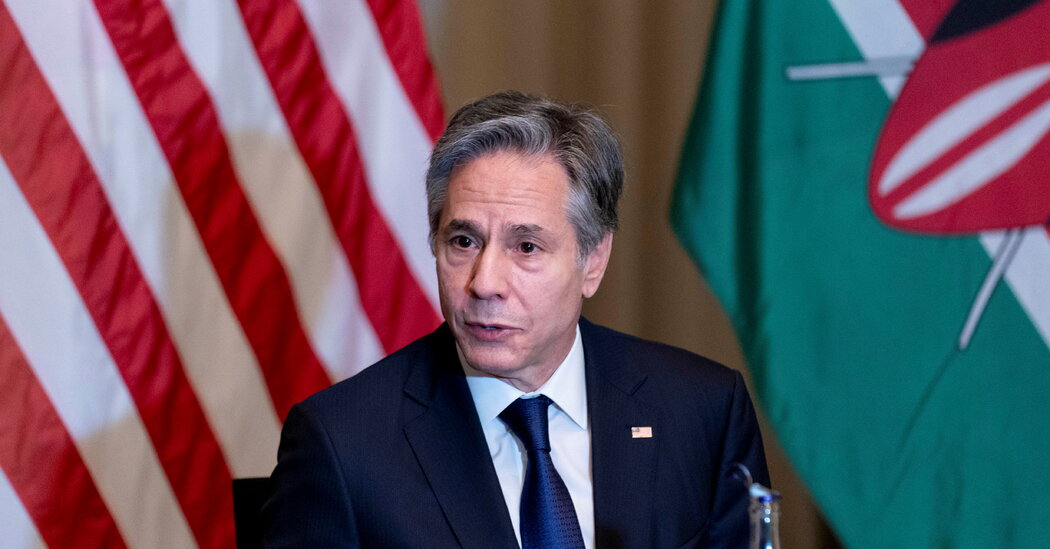 Secretary of State Antony Blinken Arrives in Kenya to Begin Africa Visit: Live Updates
