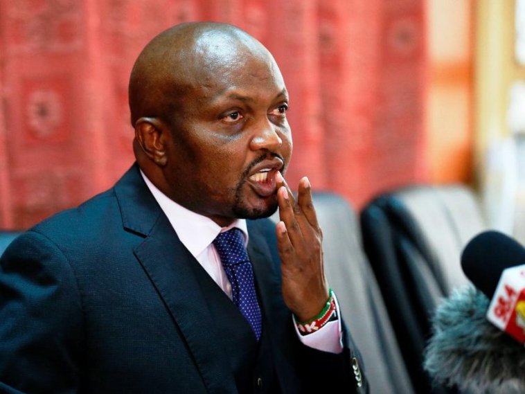 Moses Kuria Rubbishes Kiraitu Murungi's Spiritual Awakening After Covid-19: 'He's Selfish'