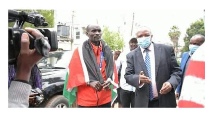Kericho County rewards Olympic Star Ferguson Rotich with a job