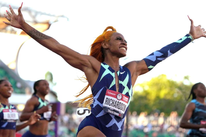 American sprinter Richardson's ban reignites debate on cannabis rules in sport : The standard Sports
