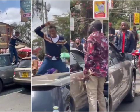 Watch: Ringtone Apoko road rage with Robert Alai gets bloody