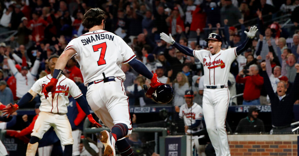 Atlanta Takes 2-0 Lead Over Dodgers in NLCS