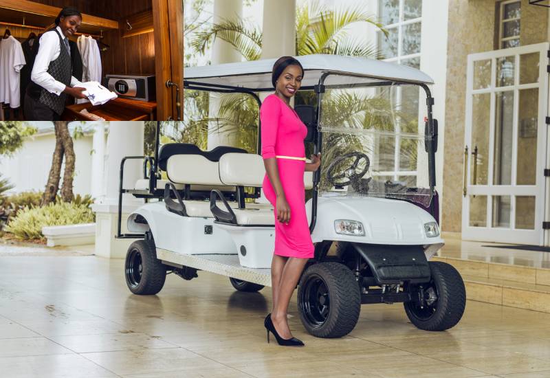 Meet Sheila Tonui, the female head butler at Hemingways Eve woman