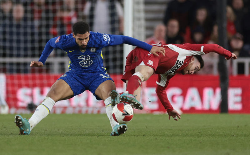 Chelsea stroll past Middlesbrough into FA Cup semis : The standard Sports