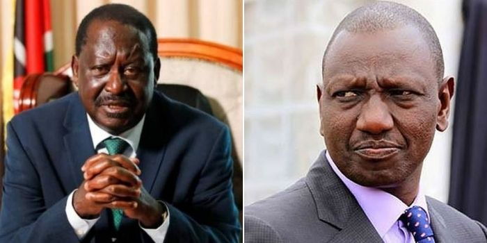 Ruto, Raila Quote Same Bible Verse After Attending Different Churches