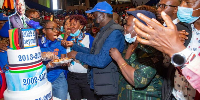 Raila: Why I Cut My Symbolic Birthday Cake at Exactly 11:47am