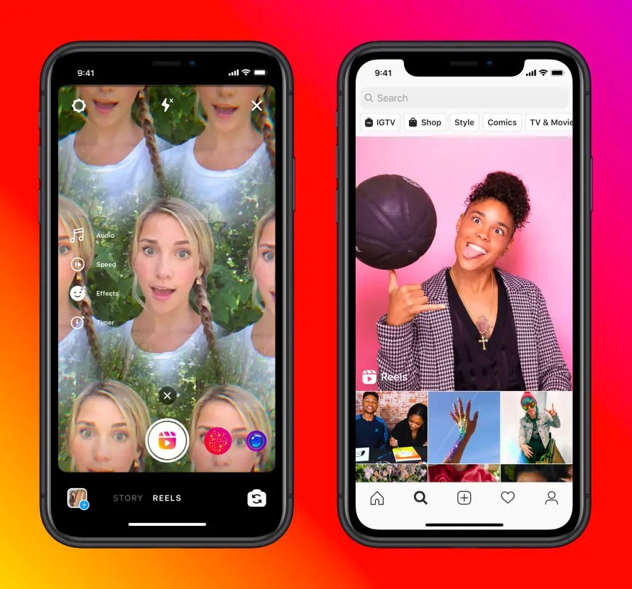 Instagram Clones Tik Tok With Reels