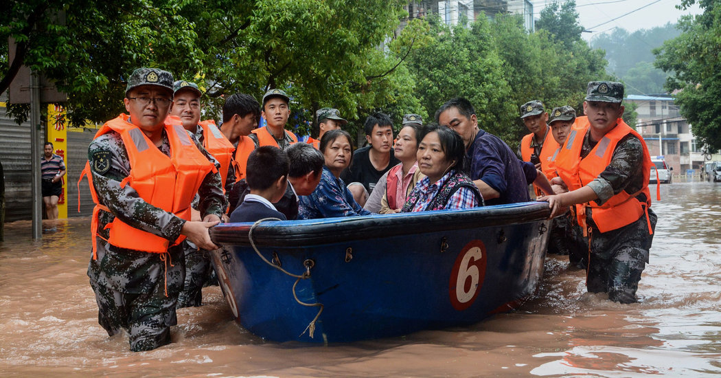 Severe Floods in China Leave Over 106 Dead or Missing
