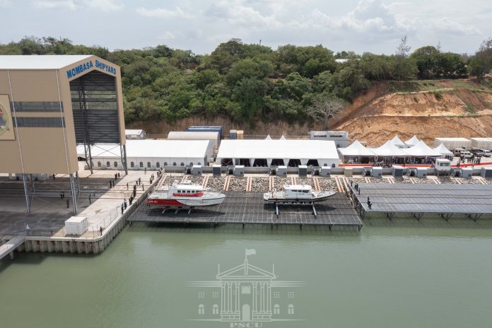 Uhuru Commissions Mtongwe Facility to Build, Repair Ships