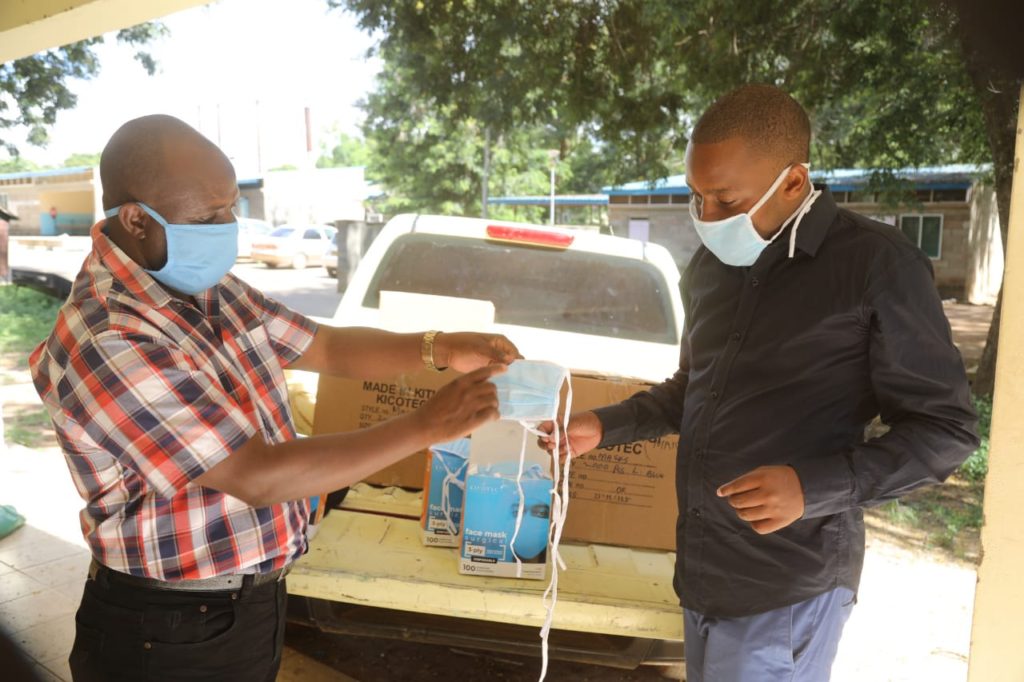 Kitui textile factory releases masks to Makueni County