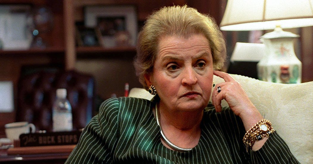 Madeleine Albright, First Woman to Serve as Secretary of State, Dies at 84