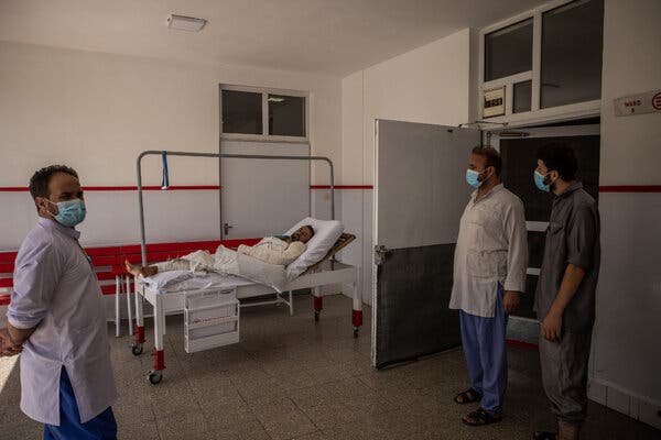 Inside the hospital in Kabul run by Emergency, the international aid organization.