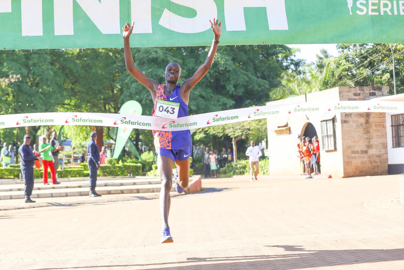 Bor and Jelagat triumph during Nandi road race : The standard Sports