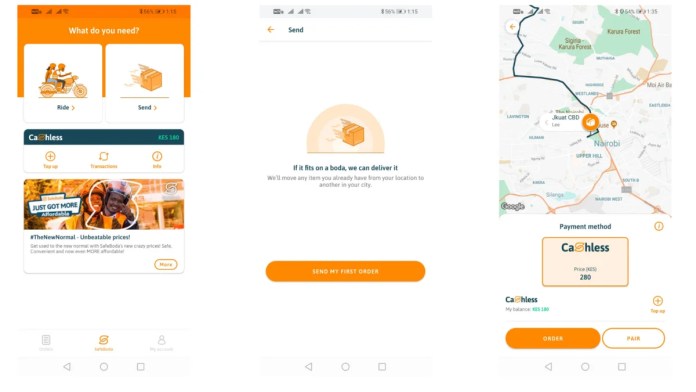 You can now send your parcels using Safeboda in Kenya