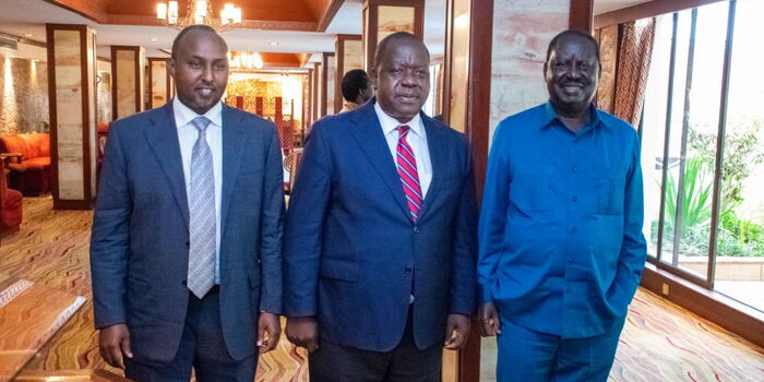 Raila Reconciles Matiang'i With ODM Diehards