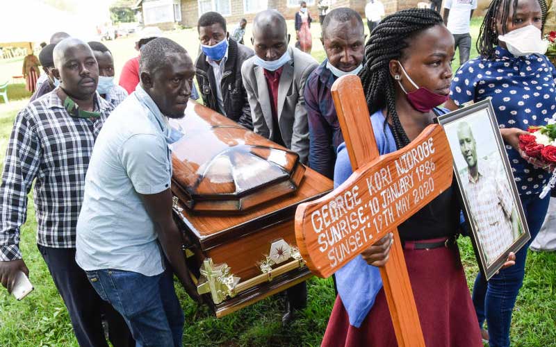 K24 journalist who killed himself is buried