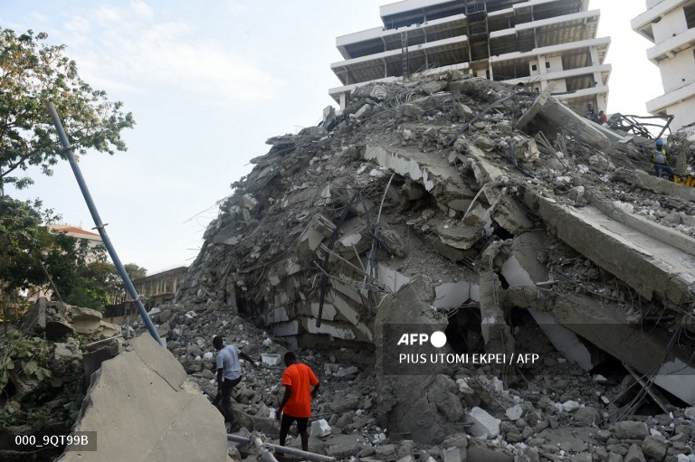At least four dead, more trapped after Lagos high-rise collapse » Capital News