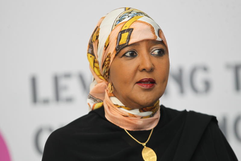 CS Amina urges women to embrace motorsport : The standard Sports