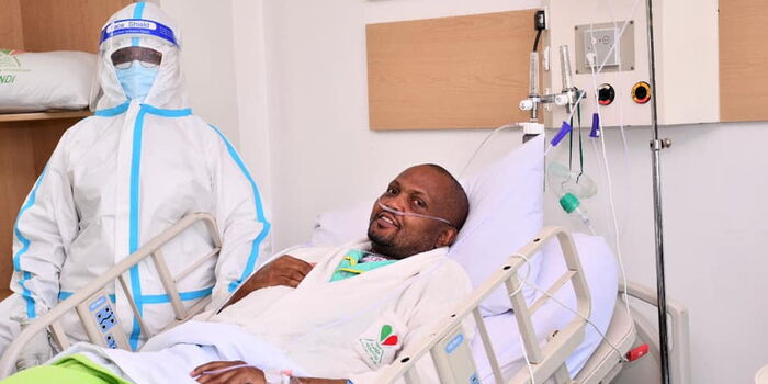 Moses Kuria Goes After Electric Blanket Company Over Burnt Legs, Ropes in DCI