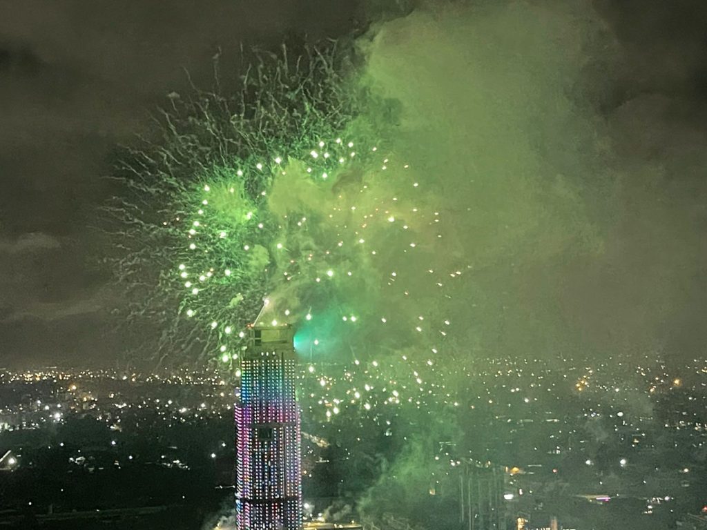 Fireworks display at UAP Towers in Nairobi to usher in the New Year 2022 » Capital News