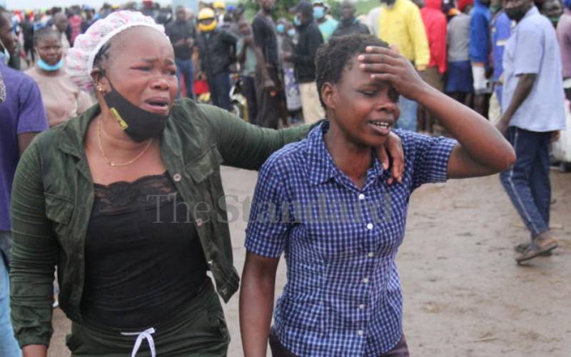 Families mourn relatives killed in Lake Victoria boat tragedy