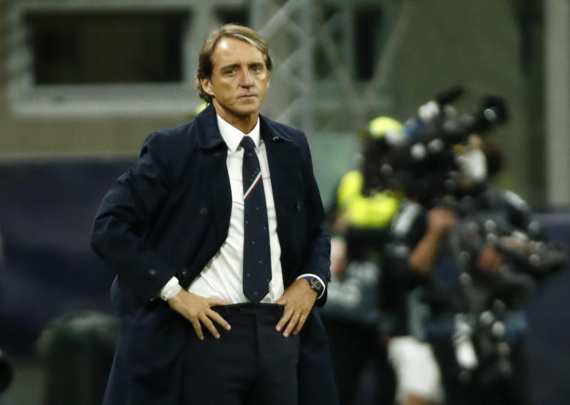 Mancini says Italy must focus on future after missing out on World Cup : The standard Sports