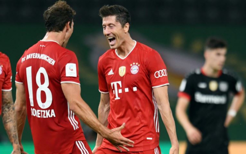 Bayern Munich thrash Leverkusen 4-2 to win 20th German Cup title : The standard Sports