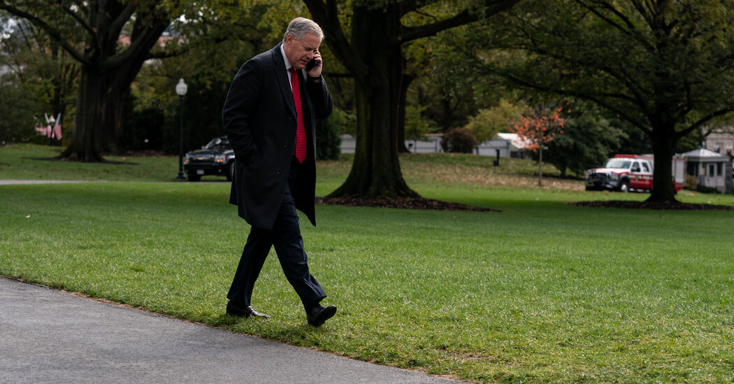Jan. 6 Committee Recommends Contempt Charge for Mark Meadows