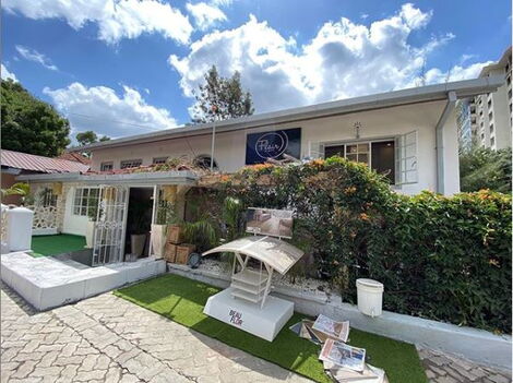 An exterior view of Betty Kyalo's newly launched saloon