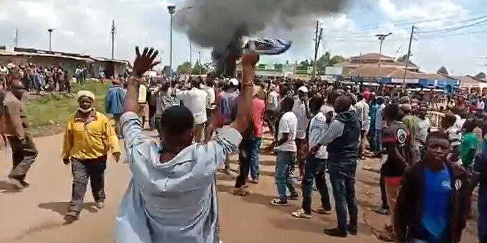 Anti-Police Protests Rock Nandi Over Shoe Shiner's Killing [VIDEO]