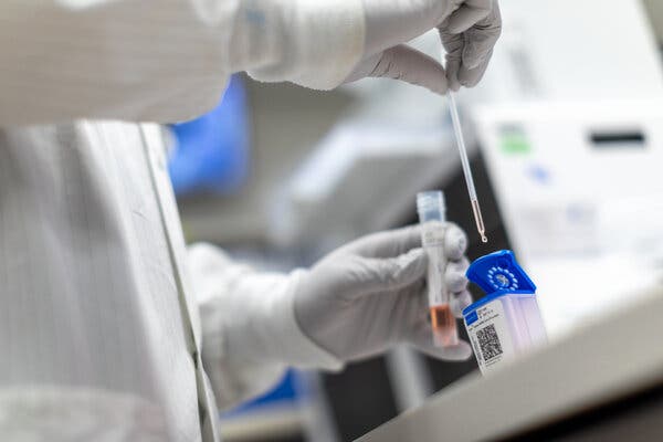 A quad test uses a polymerase chain reaction to look for multiple pathogens with a single sample.