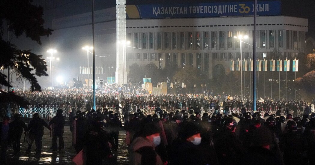 Kazakhstan Declares State of Emergency as Protests Over Fuel Prices Spread
