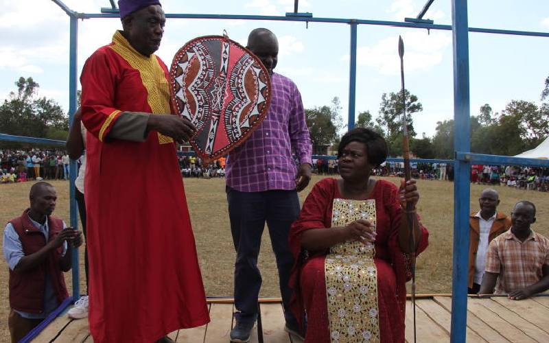 Group of elders endorses Gladys Wanga for governor job