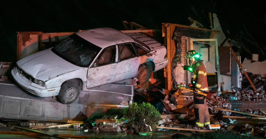 Andover Tornado Tears Through Kansas near Wichita