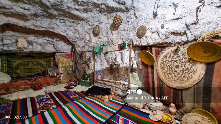Libya's underground homes wait for tourism revival