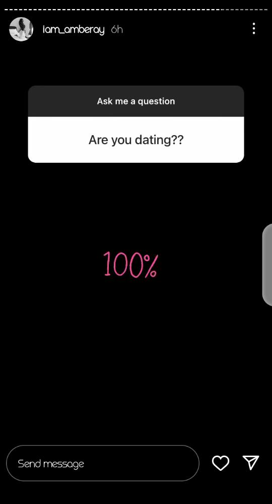 Amber Ray Confirms She's Dating & Ready To Get Married For The 3rd Time (Screenshot)