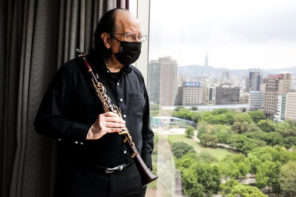 Charles Neidich, an American clarinetist, traveled to Taiwan to perform, but his concert was abruptly cancelled when a surge in coronavirus cases prompted performance venues to shut down.