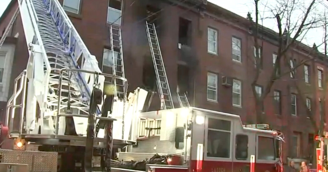Fire in Philadelphia Rowhouse Was Fatal, Officials Say