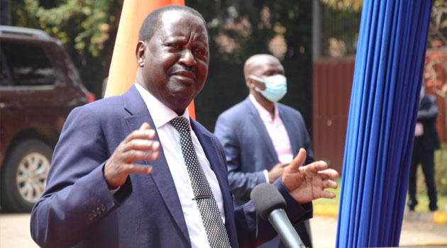 Raila takes a swipe at Willy Mutunga, hints at 2022 coalition with Kalonzo » Capital News