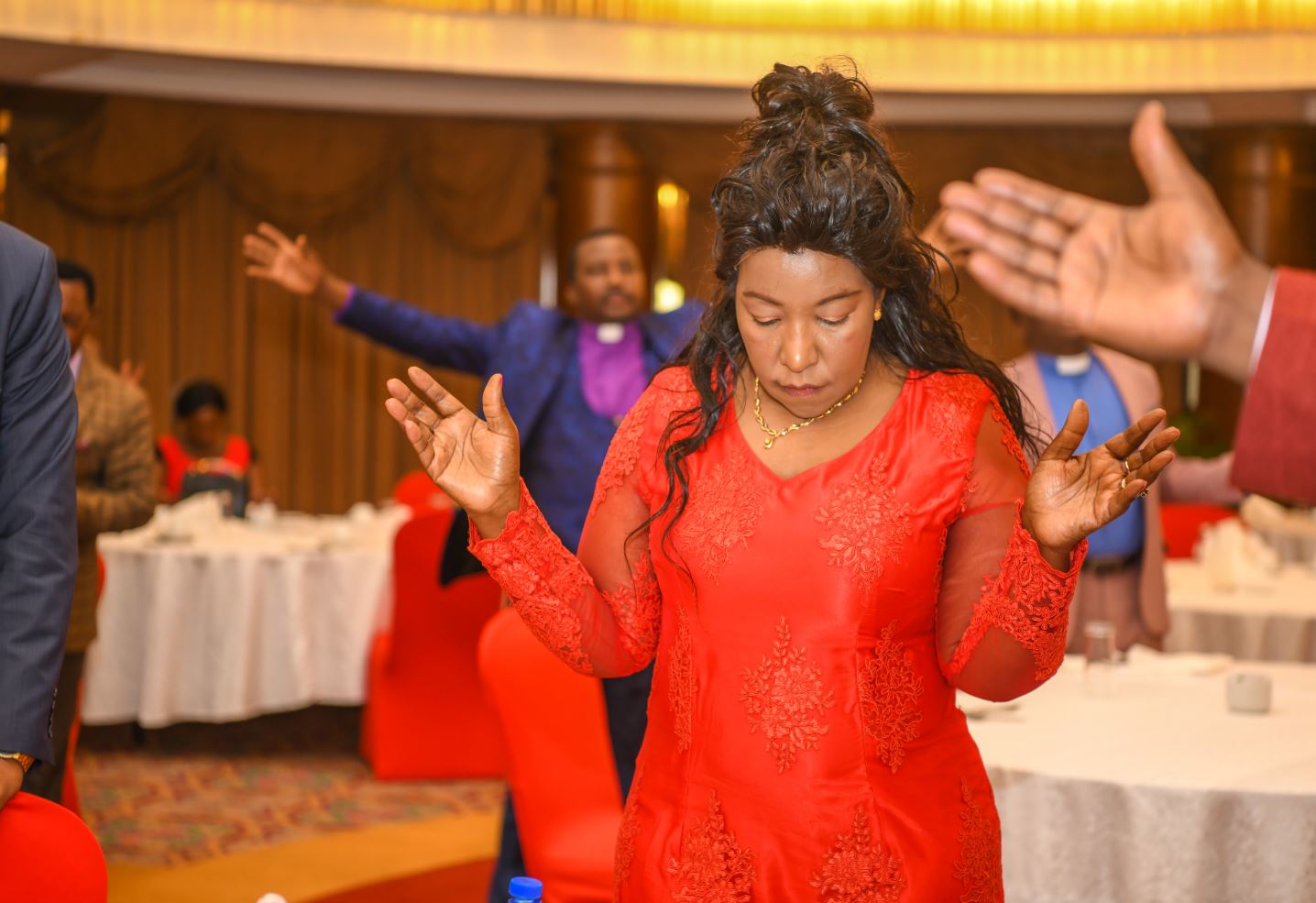 Nairobi Gubernatorial Aspirant Agnes Kagure Hosts Nairobi Clergymen, Wins Their Blessings
